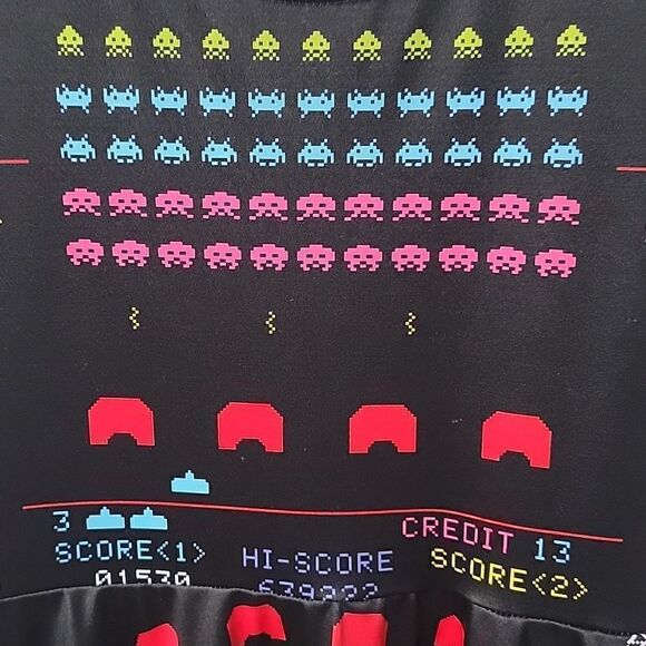 Space Invaders Skater Dress - Picture 4 of 5